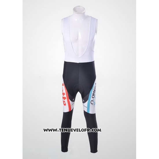 2011 Maillot Ciclismo Omega Pharma Lotto Beige Manches Longues et Cuissard